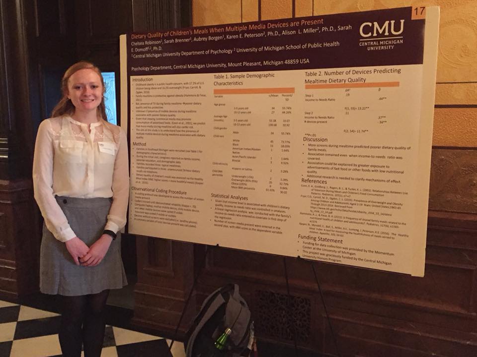 Honors Student Chelsea Robinson Presents Research at the State Capitol ...